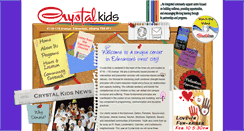 Desktop Screenshot of crystalkids.org